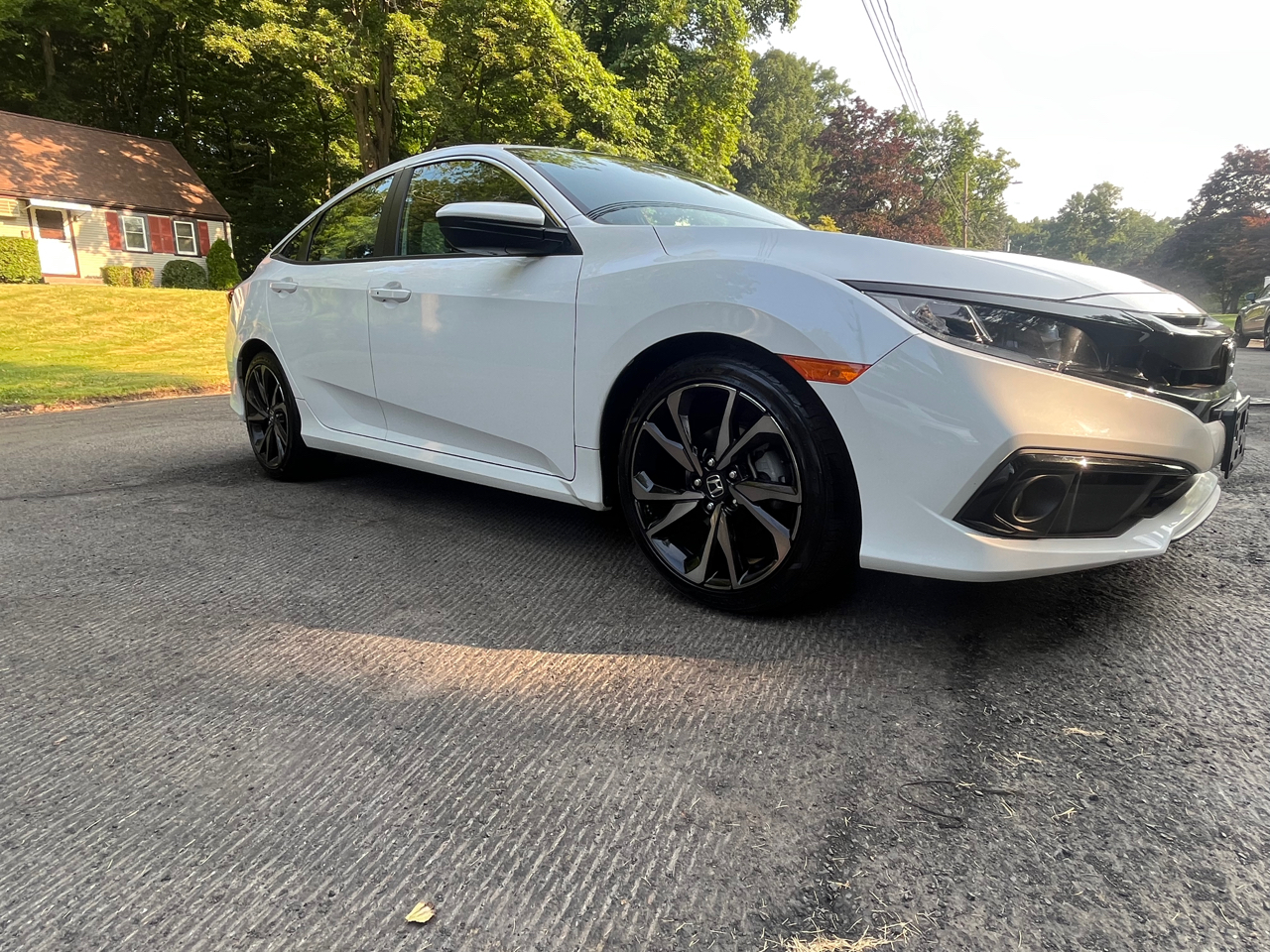 Used 2020 Honda Civic EX Honda Sensing Sedan CVT for Sale in New