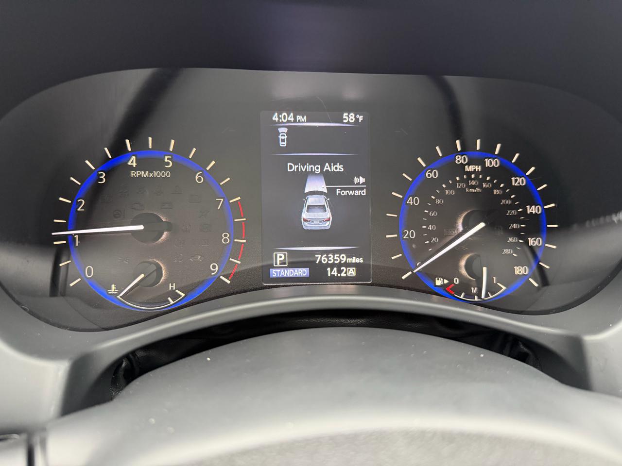 Infiniti Q50 3.0t LUXE AWD 2019