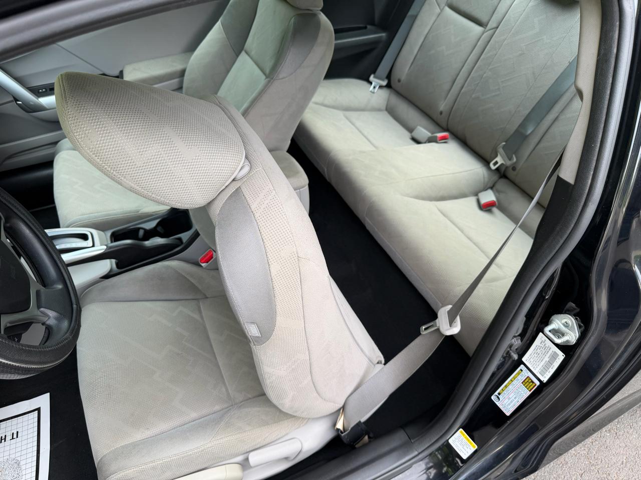 Honda Civic EX Coupe 5-Speed AT 2012