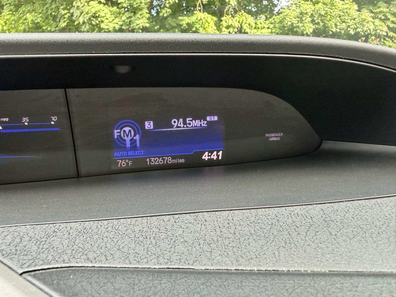 Honda Civic EX Coupe 5-Speed AT 2012