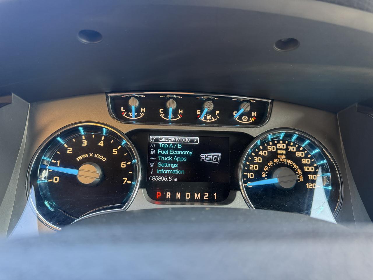 Ford F-150 4WD SuperCrew 145" Platinum 2014