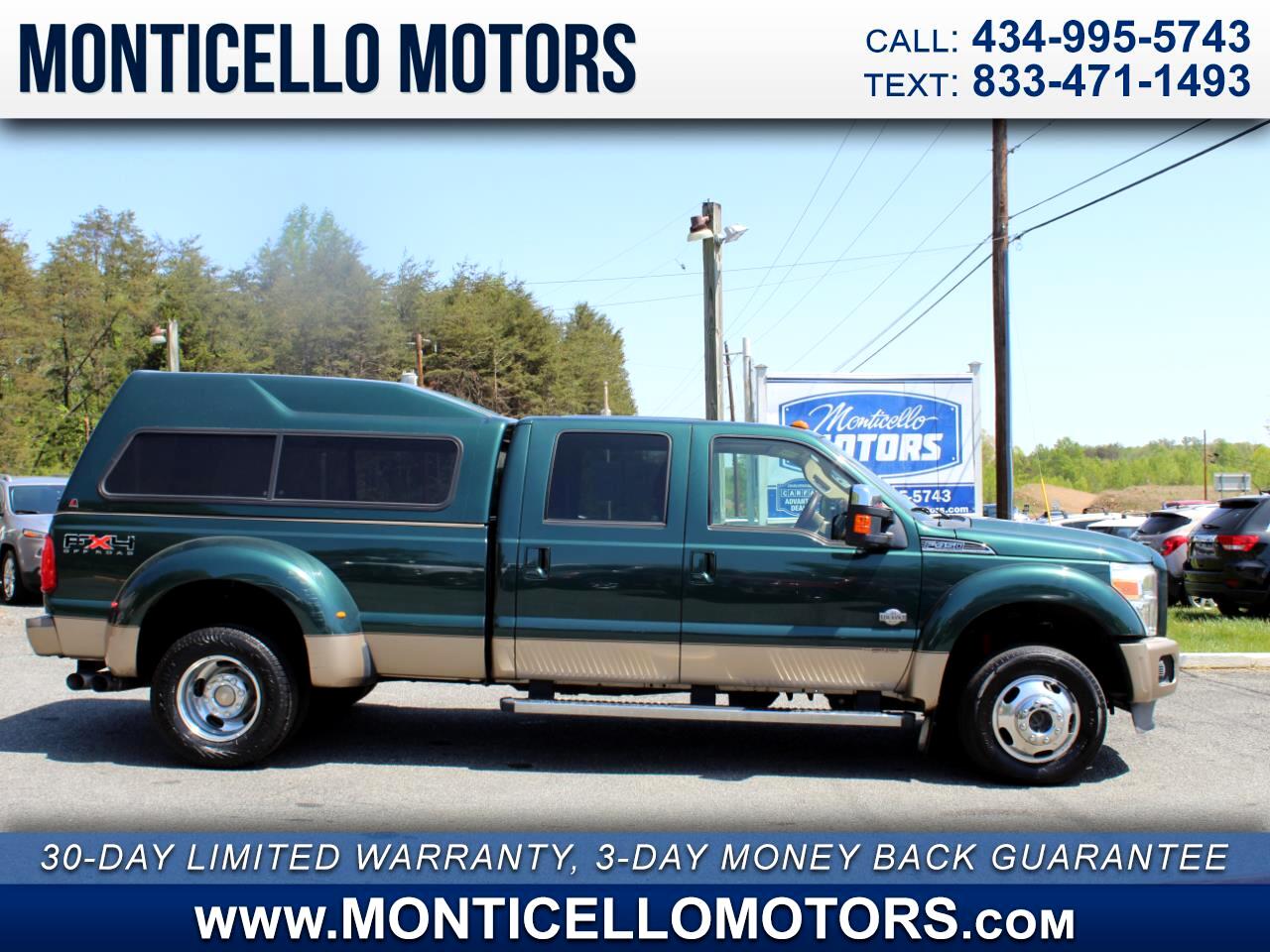 Ford F-450 SD King Ranch Crew Cab DRW 4WD 2011