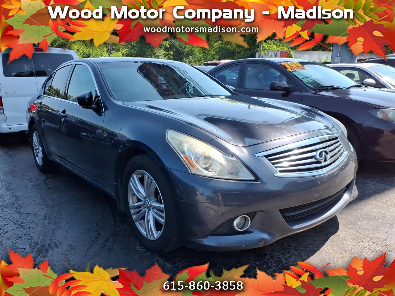 2011 Infiniti G25 Sedan 