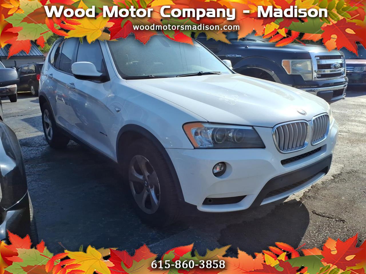 2012 BMW X3 