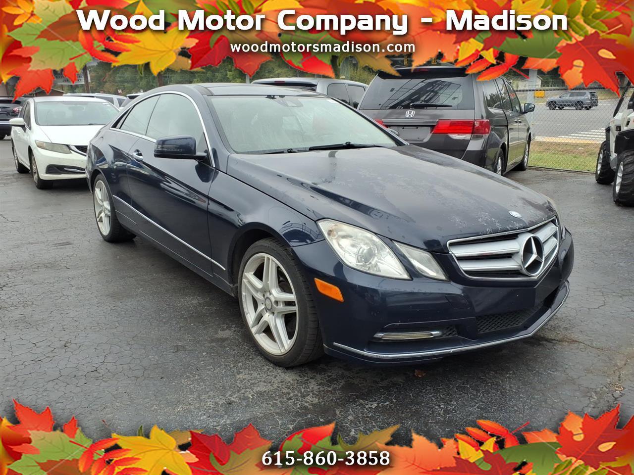 2013 Mercedes-Benz E-Class 