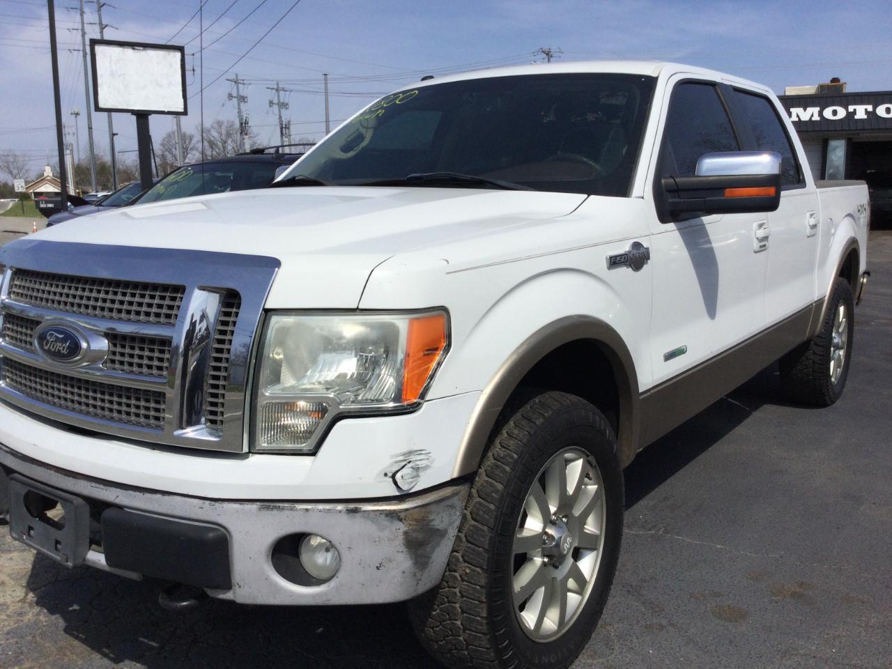 Ford F-150 4WD SuperCrew 145" Platinum 2012
