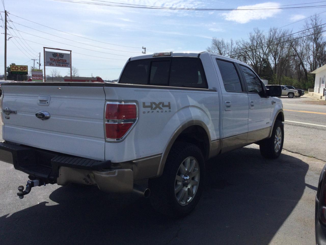 Ford F-150 4WD SuperCrew 145" Platinum 2012