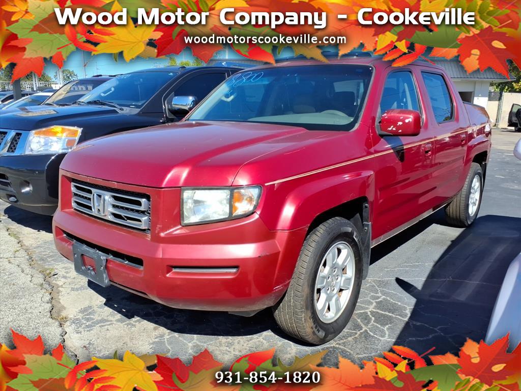 2006 Honda Ridgeline 4WD Crew Cab RTL w/Lthr & Navi