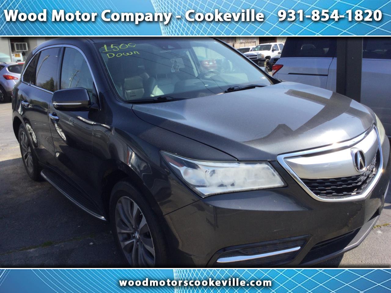 2016 Acura MDX SH-AWD 4dr w/Tech/Entertainment/AcuraWatch Plus