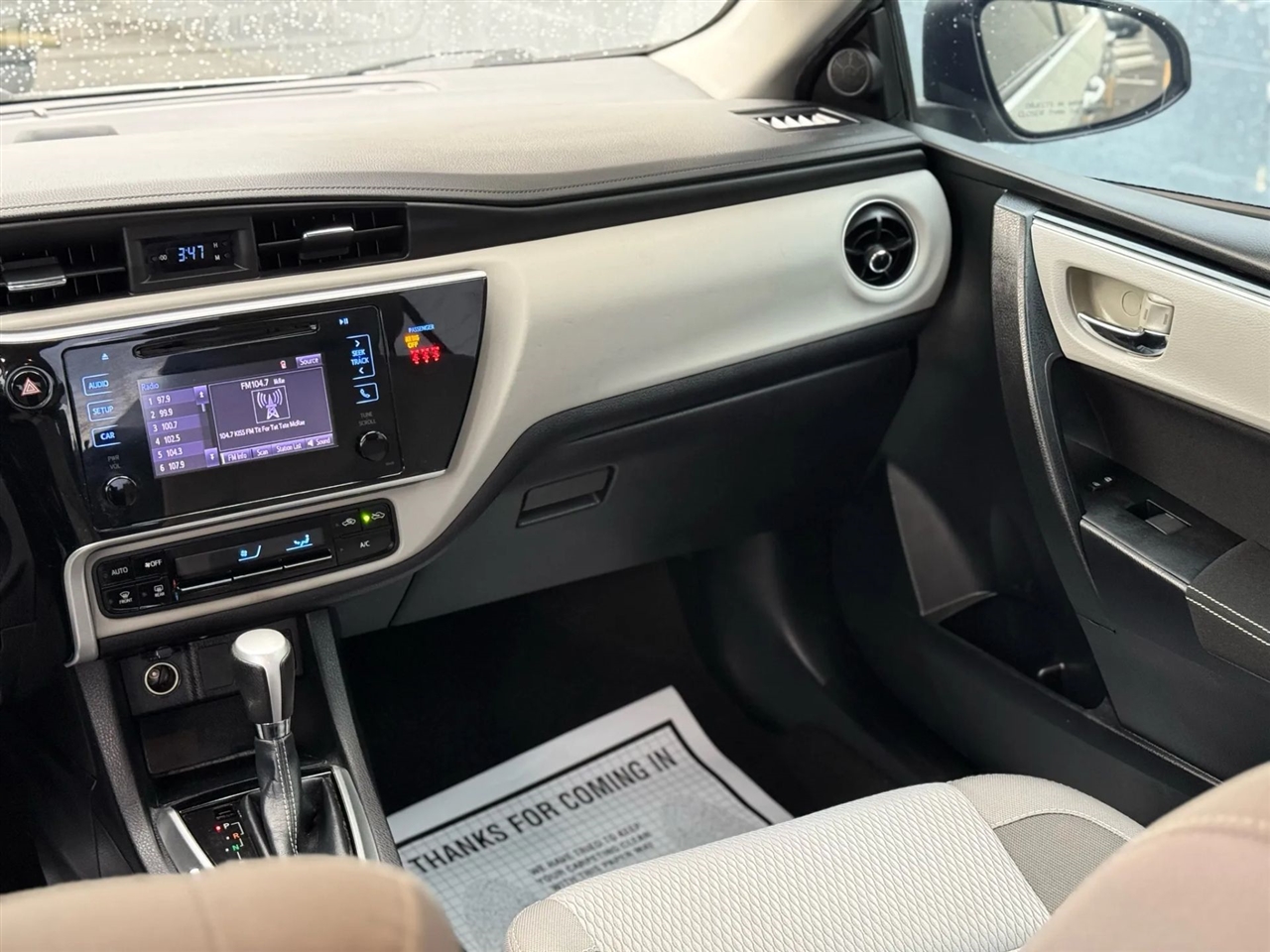 Toyota Corolla L CVT 2019