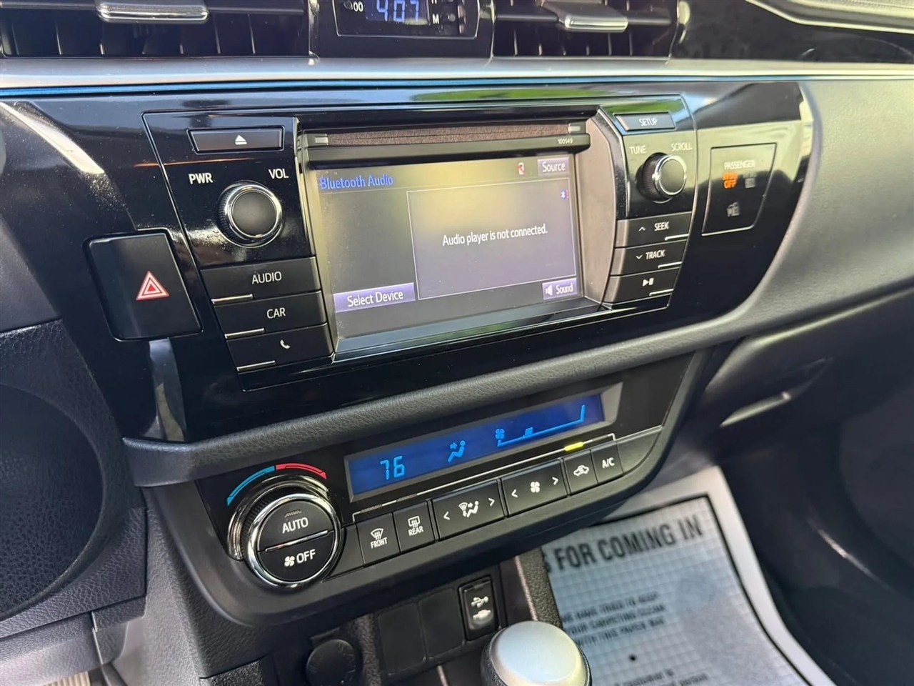 Toyota Corolla S CVT 2014