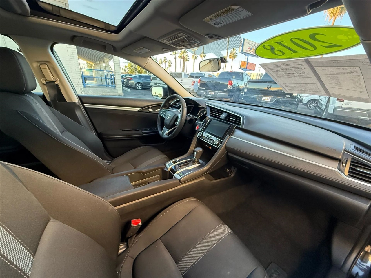 Honda Civic EX Sedan CVT 2018