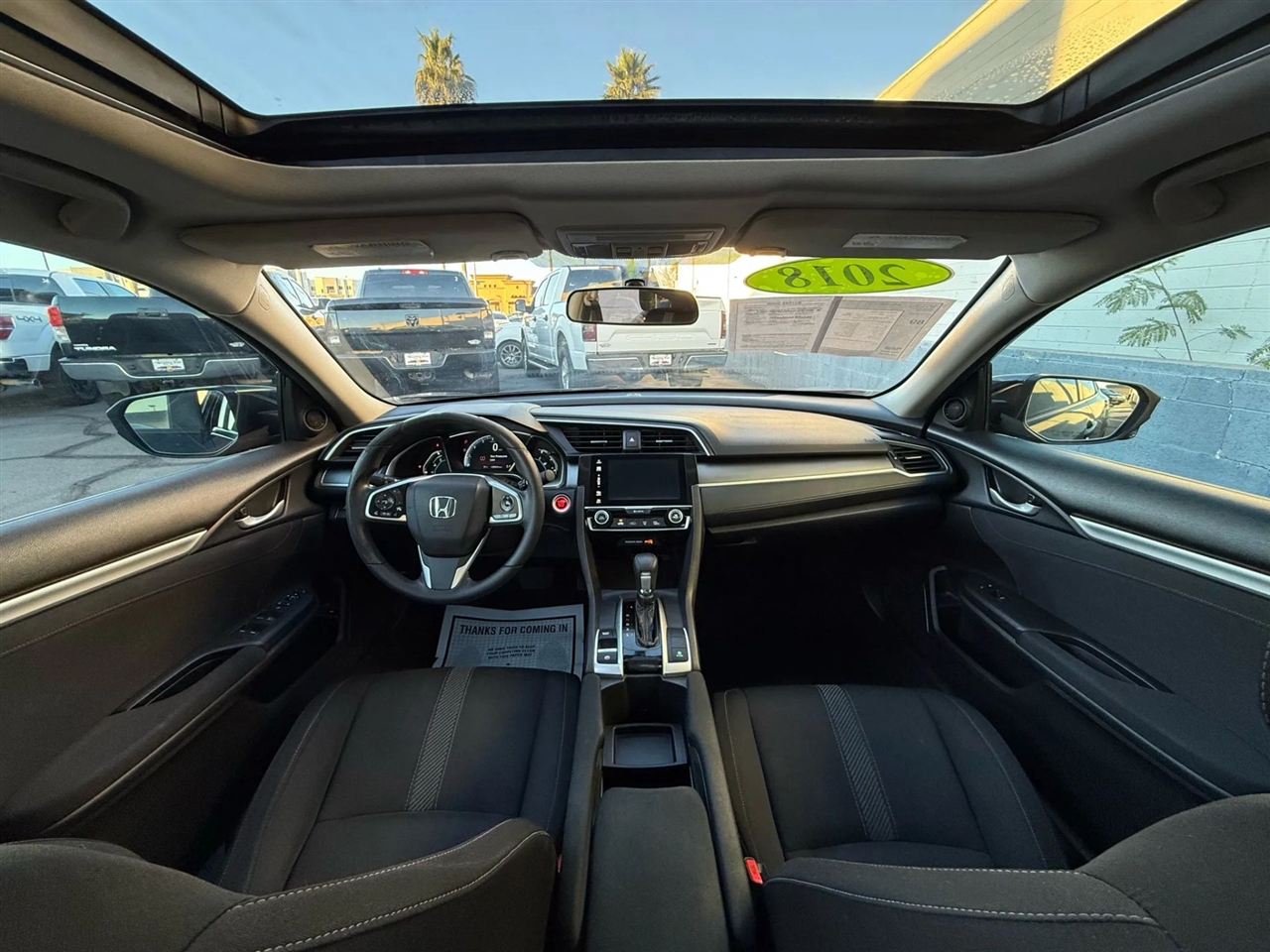 Honda Civic EX Sedan CVT 2018