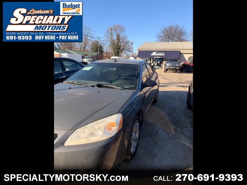 2008 Pontiac G6 Sedan