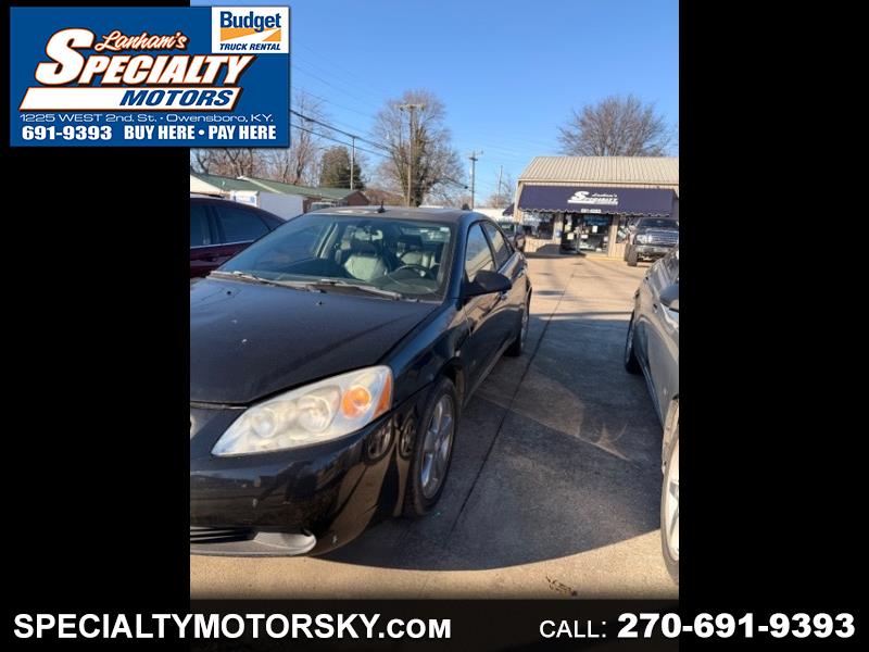 2008 Pontiac G6 Sedan