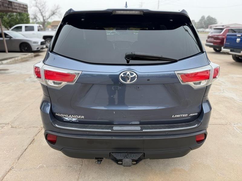 Toyota Highlander Limited Platinum AWD V6 2015