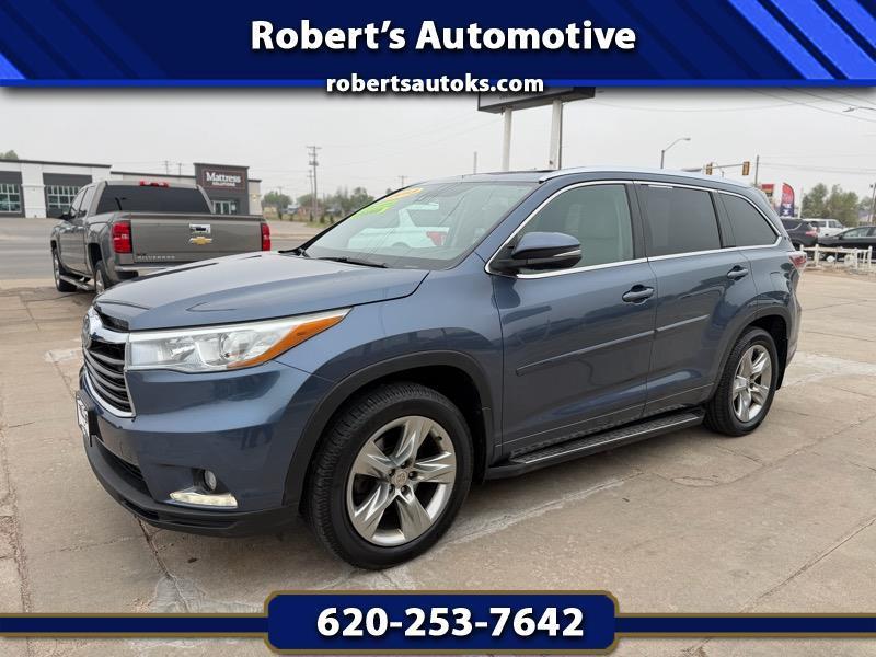 Toyota Highlander Limited Platinum AWD V6 2015
