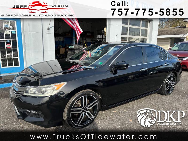 2016 Honda Accord Sport Sedan w/Honda Sensing CVT