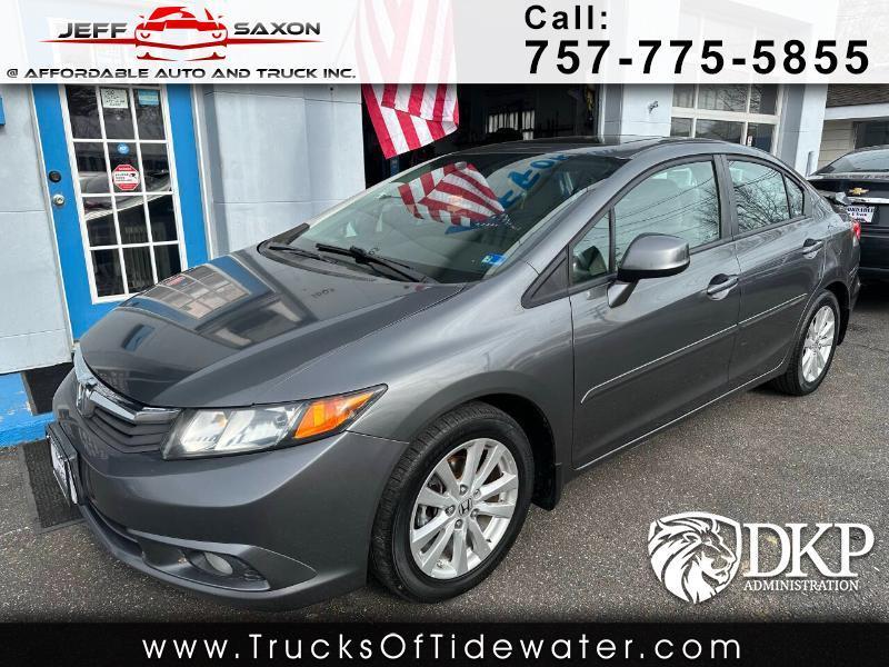2012 Honda Civic EX Sedan 5-Speed AT