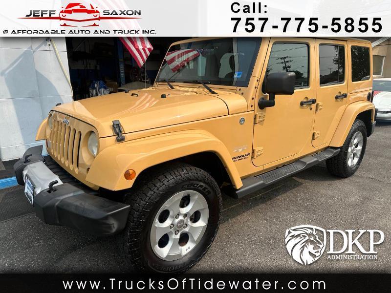 2013 Jeep Wrangler Unlimited Sahara 4WD