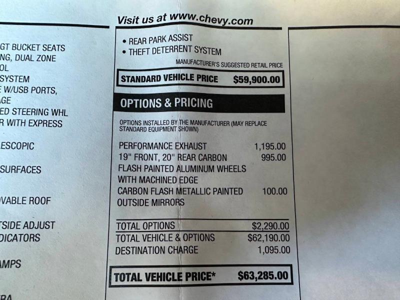 Chevrolet Corvette 1LT Coupe 2021
