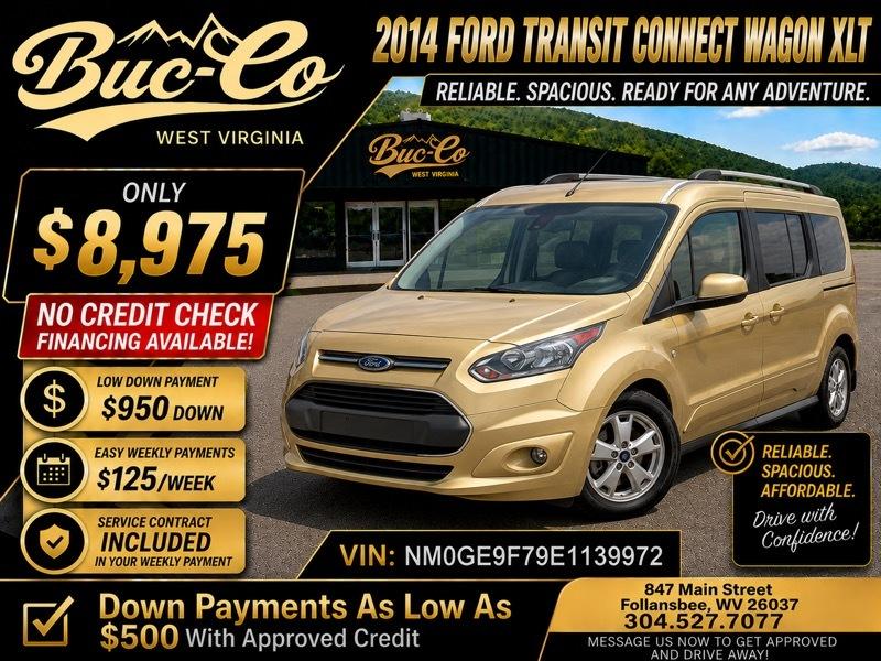 2014 Ford Transit Connect Wagon XLT w/Rear Liftgate LWB