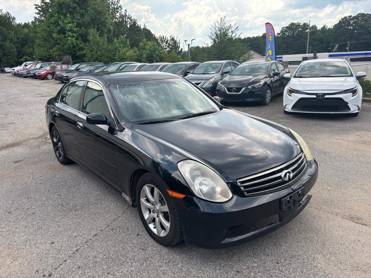 Infiniti G35 Sedan 2005