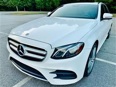 2018 Mercedes-Benz E-Class  2018 Mercedes-Benz E-Class