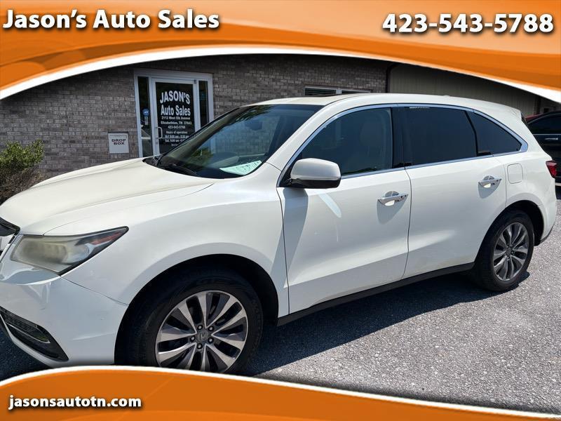 Acura MDX SH-AWD 6-Spd AT w/Tech and Entertainment Package 2014