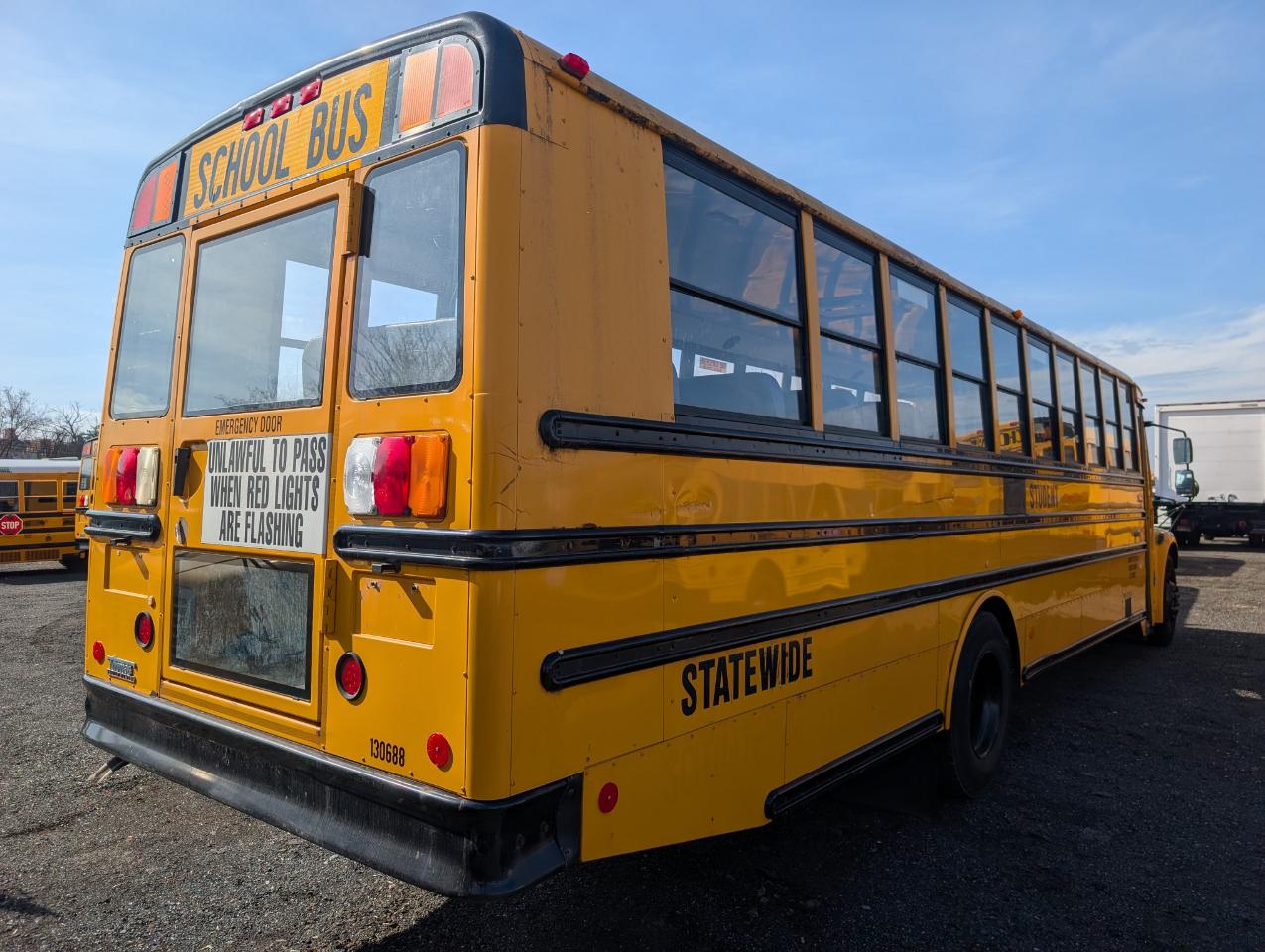 Freightliner B2 Bus Chassis  2013