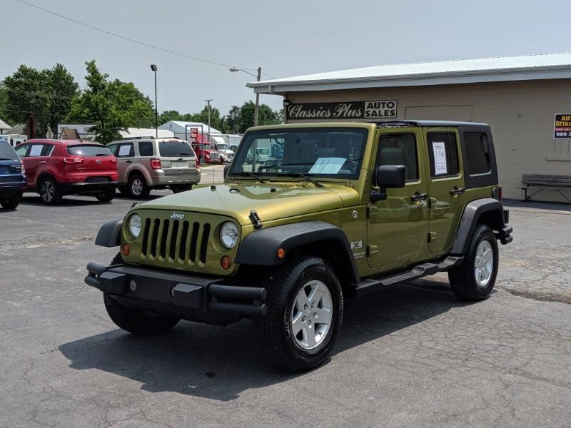 Used 2008 Jeep Wrangler Unlimited X 4WD for Sale in Berne IN 46711