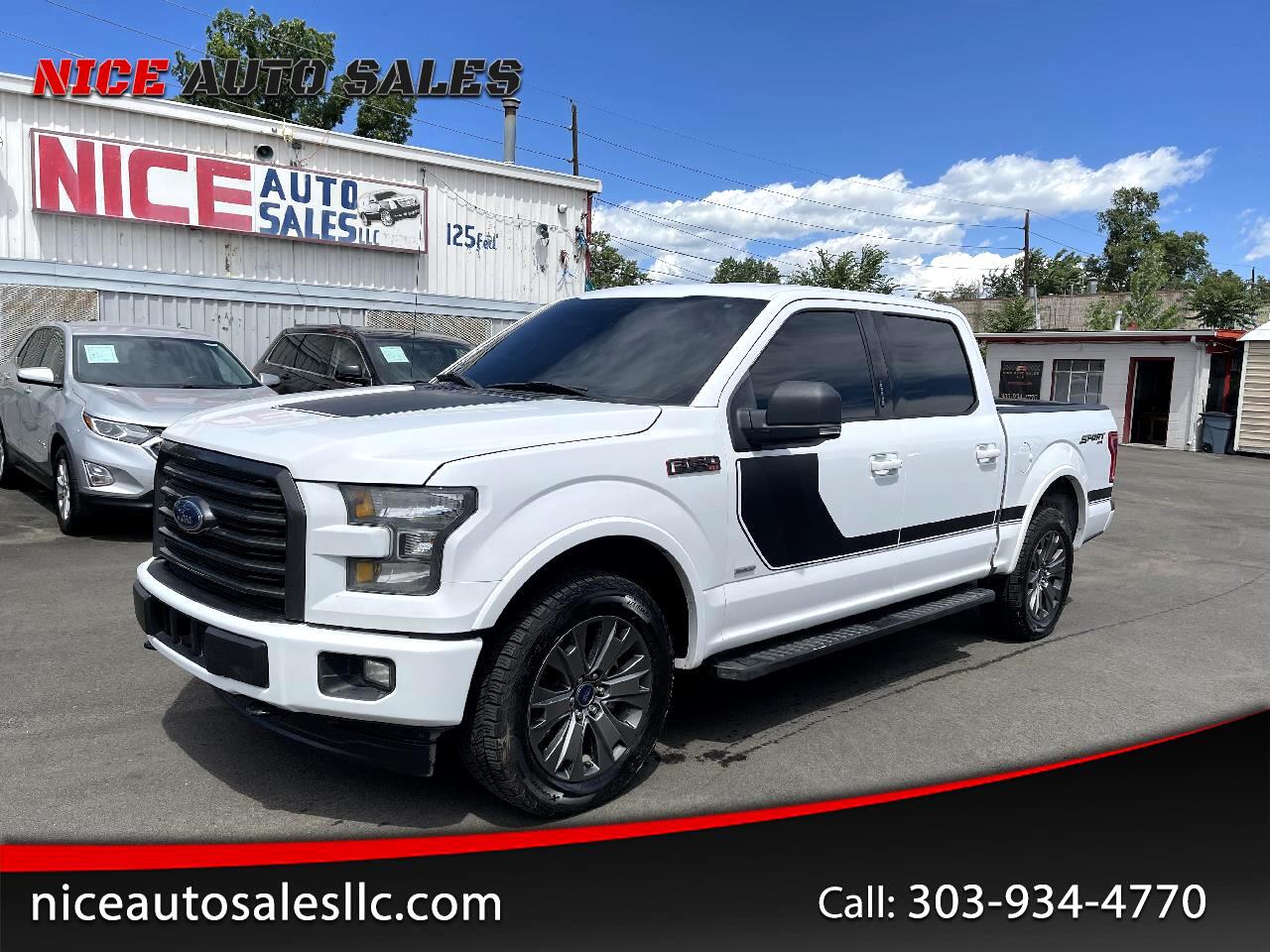 Ford F-150 XLT SuperCrew Short Bed 4WD 2016
