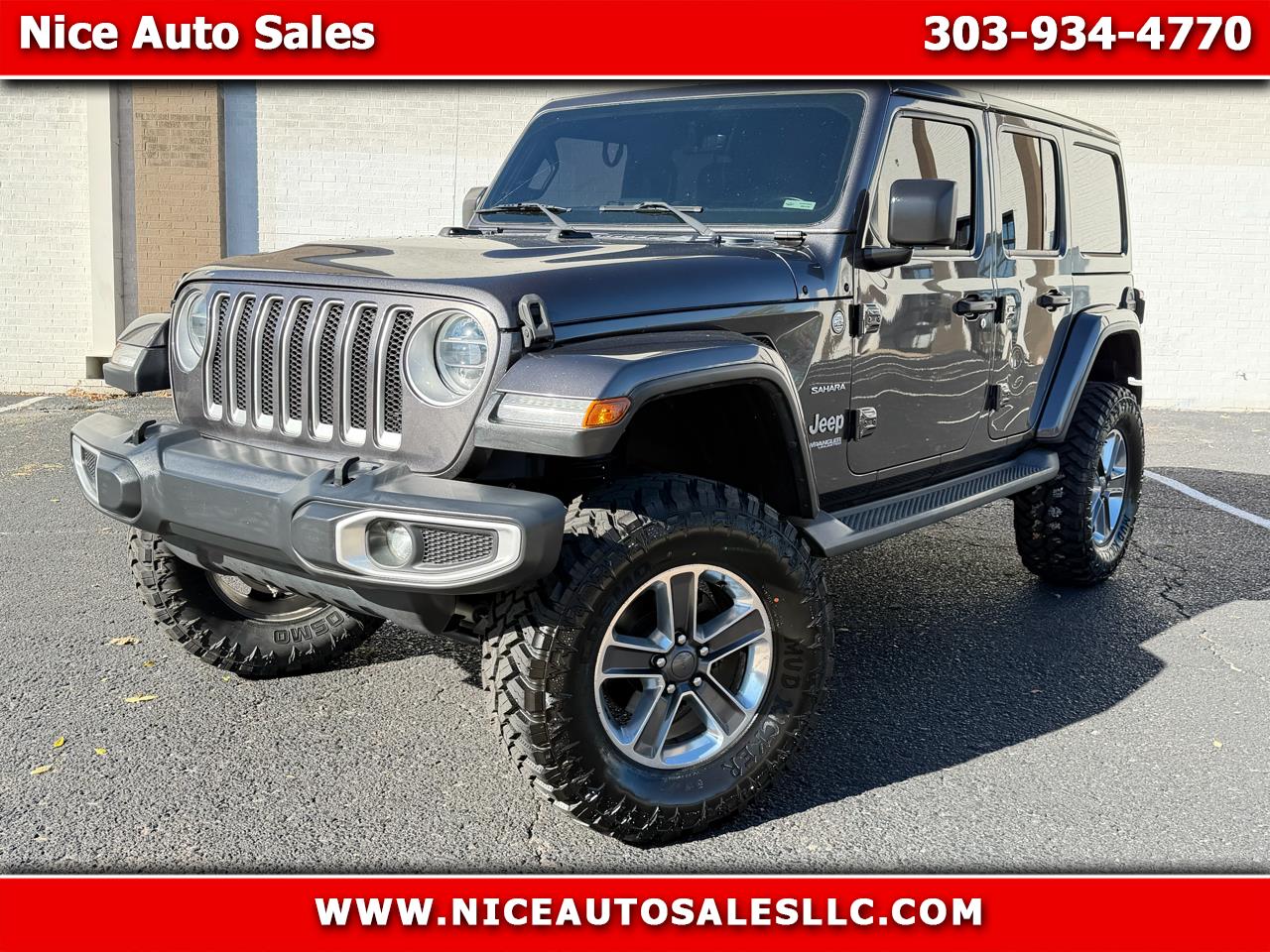2019 Jeep Wrangler Unlimited Sahara