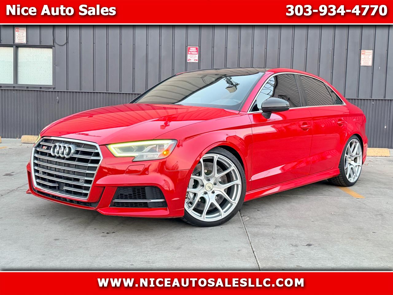 2017 Audi S3 2.0T Premium Plus quattro