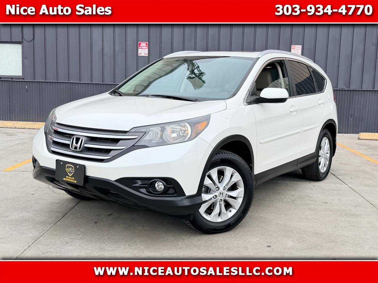 2012 Honda CR-V EX-L 4WD 5-Speed AT