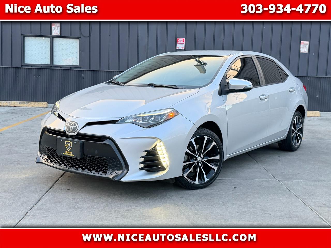 2017 Toyota Corolla SE 4D Sedan