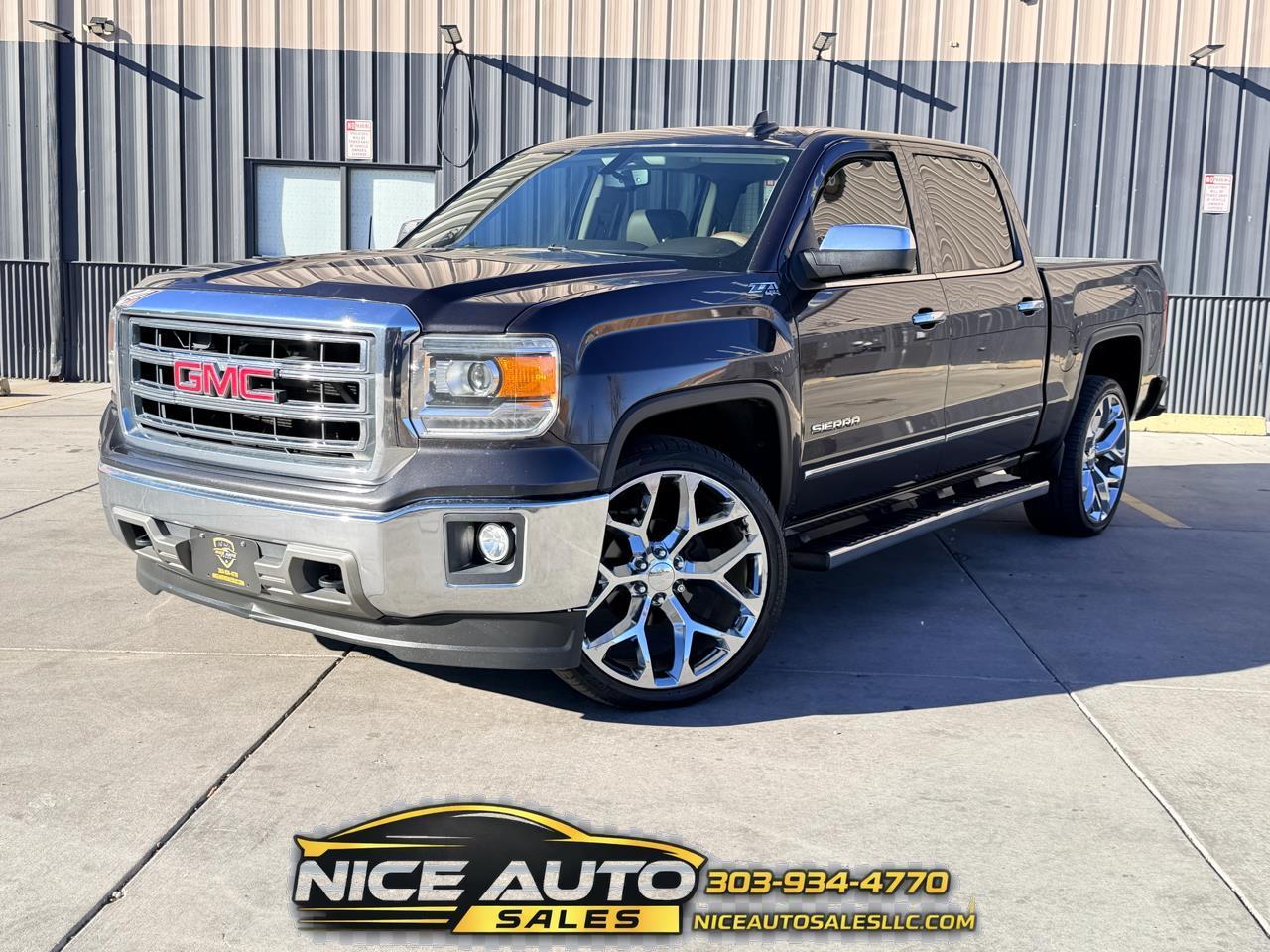 2015 GMC Sierra 1500 SLT Crew Cab Short Box 4WD