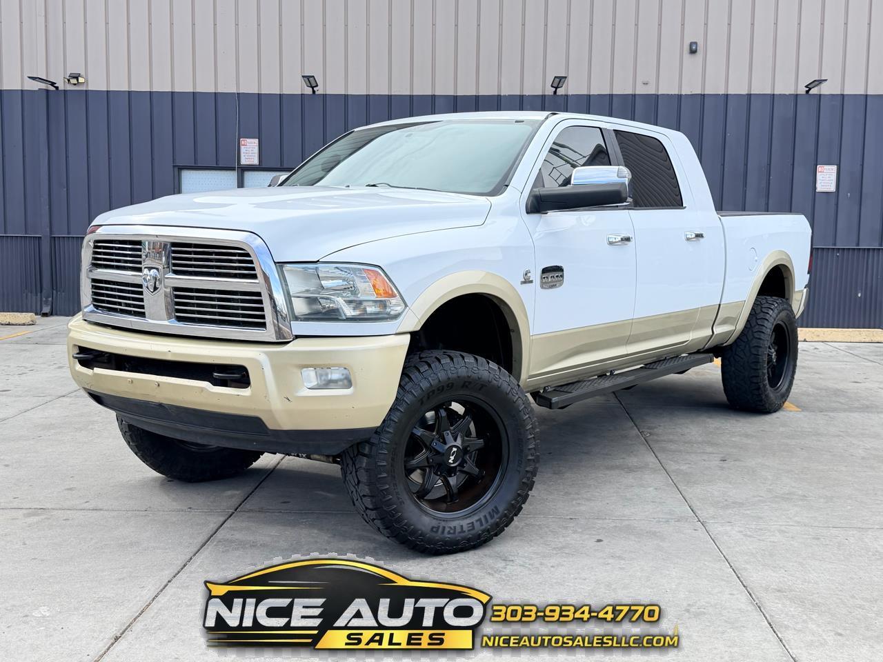 2012 RAM 2500 Laramie Longhorn Edition Mega Cab SWB 4WD