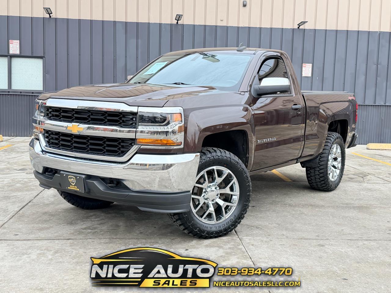 2016 Chevrolet Silverado 1500 Reg. Cab Short Bed 4WD