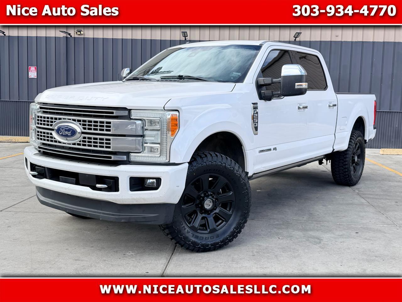 2017 Ford F-250 SD Platinum Crew Cab 4WD