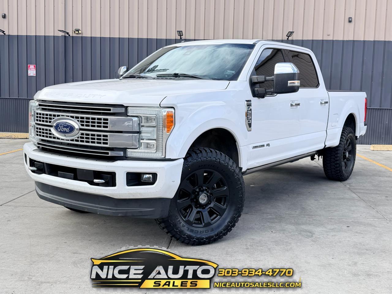 2017 Ford F-250 SD Platinum Crew Cab 4WD
