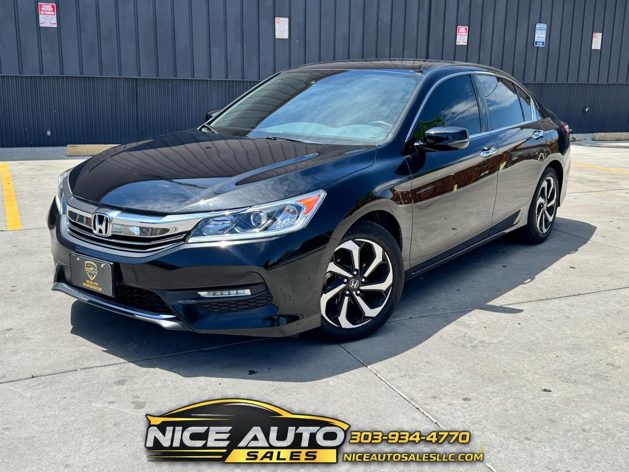 2016 Honda Accord EX-L Sedan CVT w/ Honda Sensing