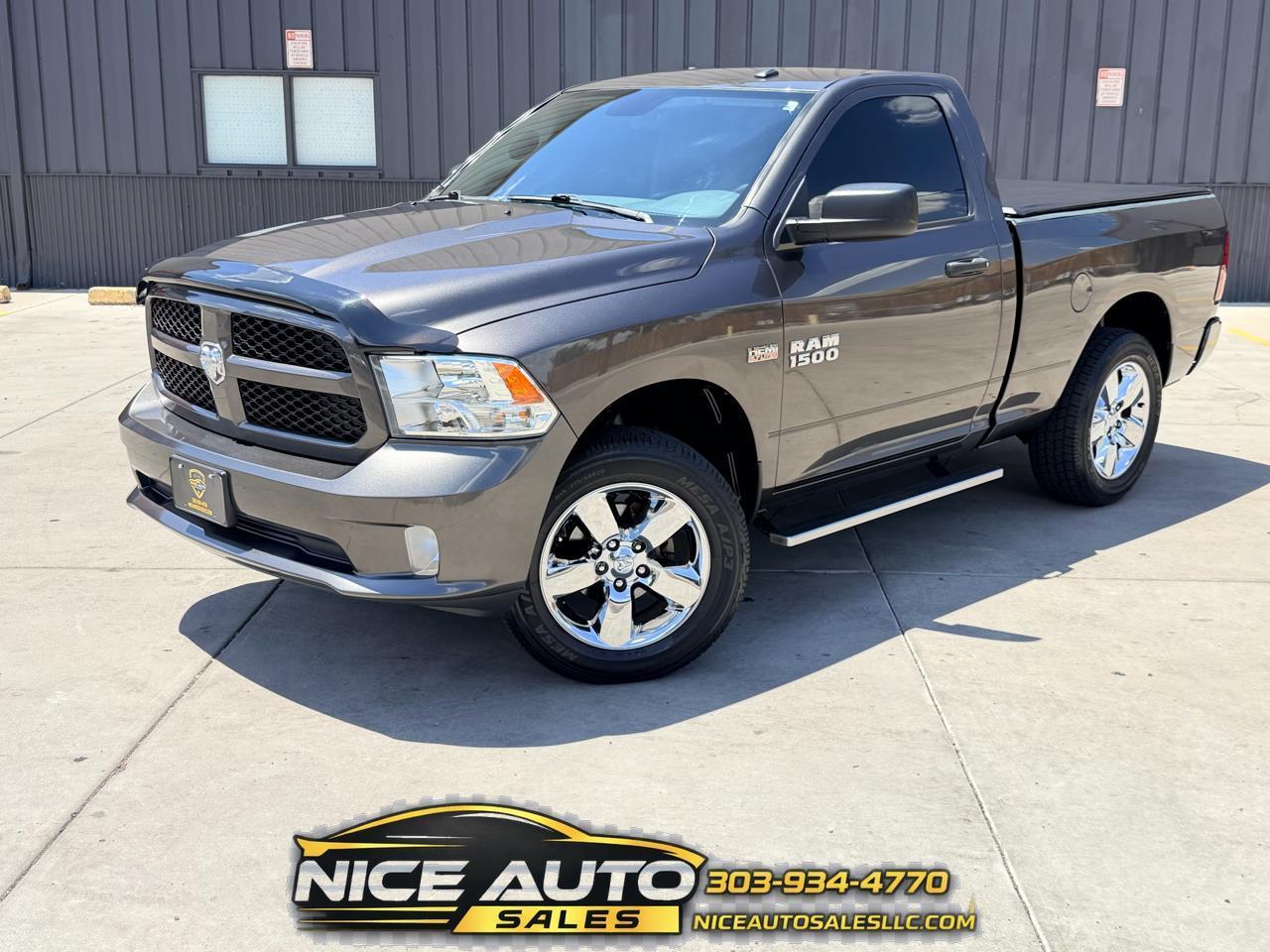2018 RAM 1500 Express 4x4 Reg Cab 6'4" Box