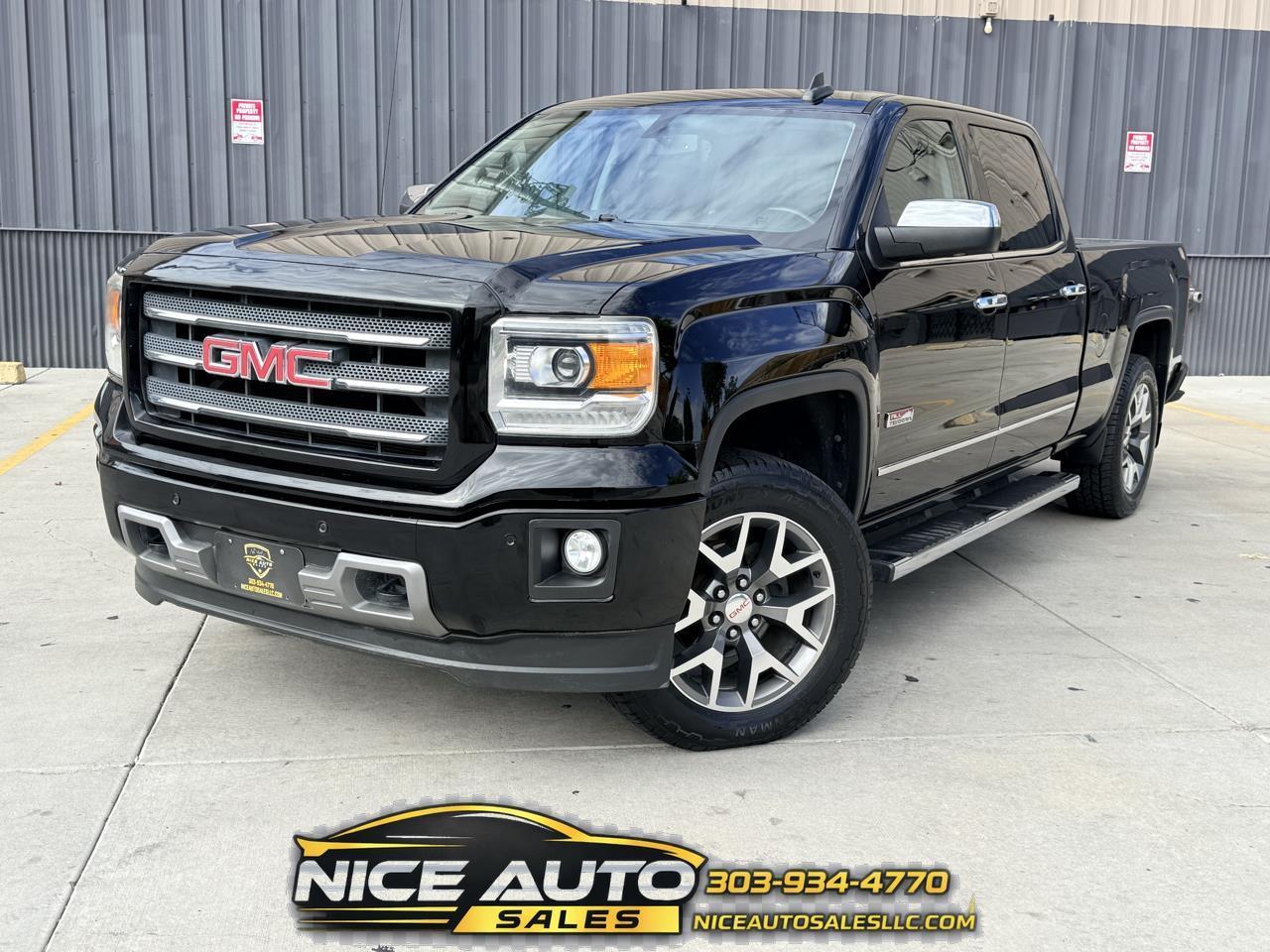 2015 GMC Sierra 1500 SLT Crew Cab 4WD