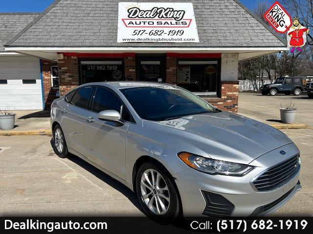 Silver 2019 Ford Fusion Sedan Front-Wheel Drive Automatic