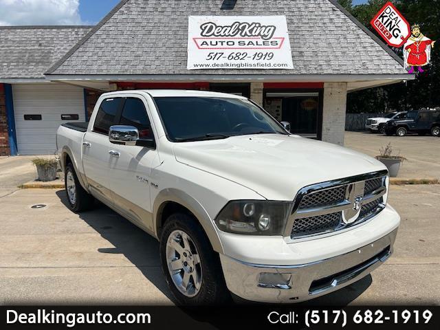 White 2009 Dodge RAM 1500 Pickup Truck Four-Wheel Drive Automatic