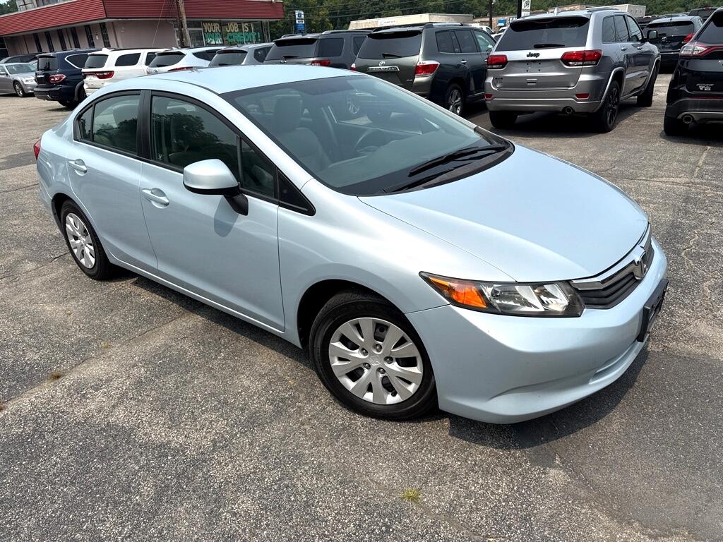 Honda Civic LX Sedan 5-Speed AT 2012 Honda Civic LX Sedan 5-Speed AT 2012