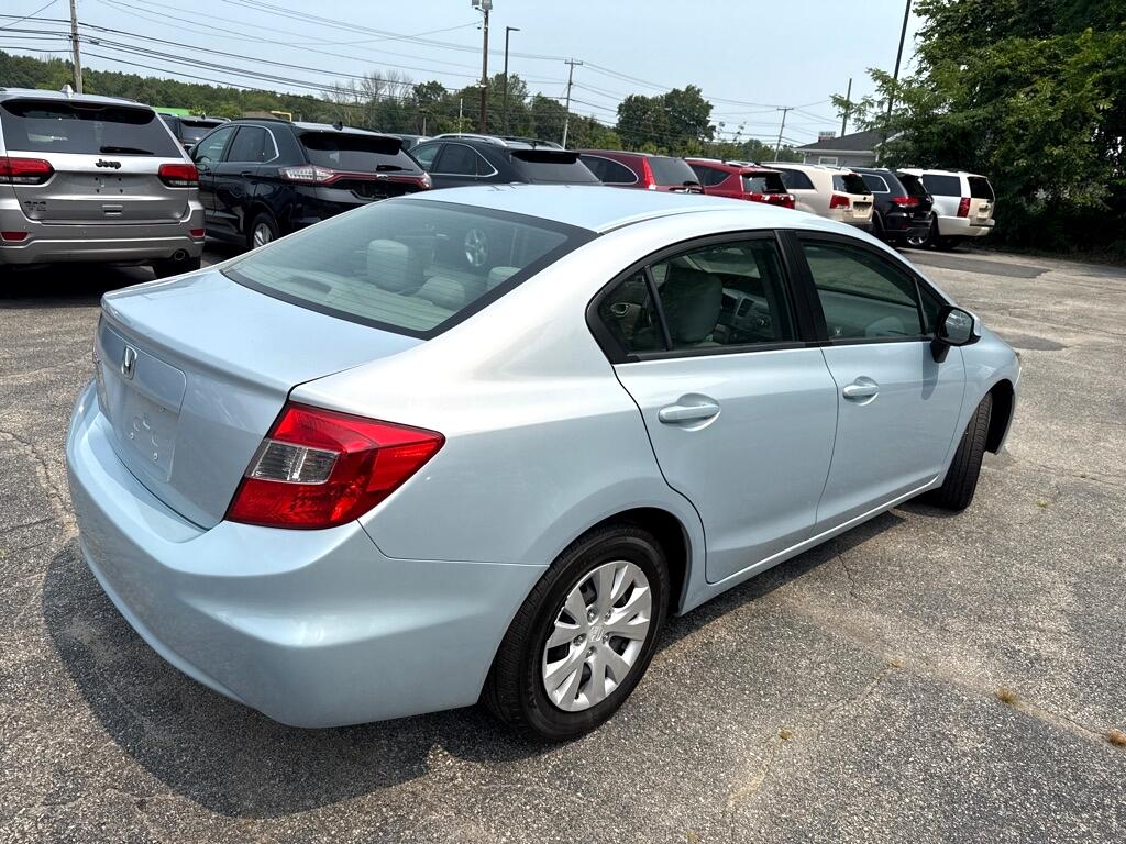 Honda Civic LX Sedan 5-Speed AT 2012 Honda Civic LX Sedan 5-Speed AT 2012