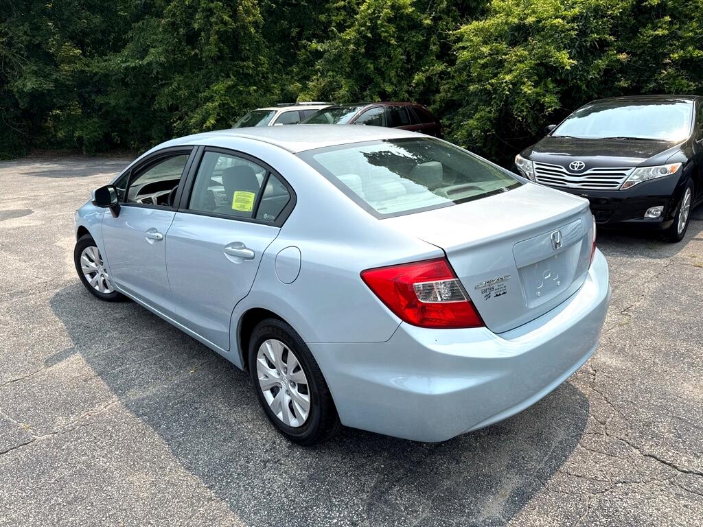 Honda Civic LX Sedan 5-Speed AT 2012 Honda Civic LX Sedan 5-Speed AT 2012