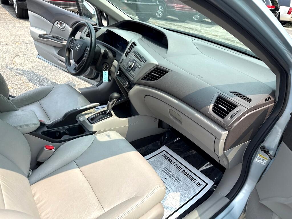 Honda Civic LX Sedan 5-Speed AT 2012 Honda Civic LX Sedan 5-Speed AT 2012
